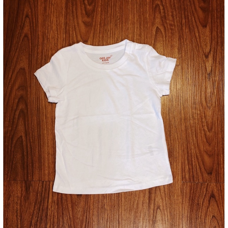 Áo cotton trơn nhiều màu bé gái xuat du