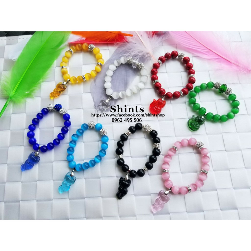 Vòng chuỗi hồ ly lưu ly mẫu mới