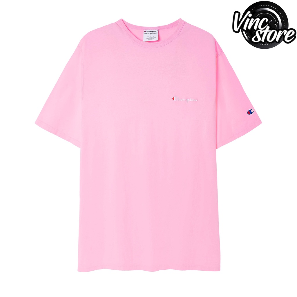 Áo thun Champion Dyed Emroidered Logo unisex chính hãng