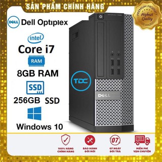 Máy tính đồng bộ  Dell Optiplex 3020/7020 SFF Core i7 - i5 - i3 / Ram 8Gb/ SSD 256GB. Quà Tặng