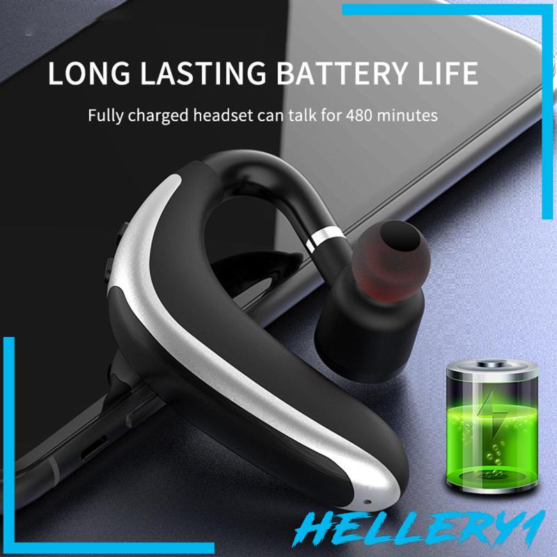 Tai Nghe Bluetooth Đơn Có Móc Tai Hellery1