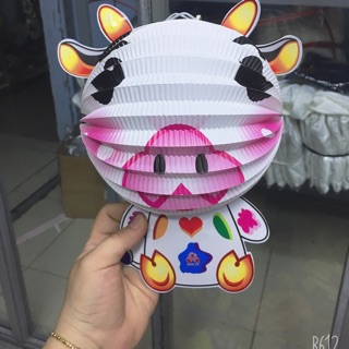 Combo lồng đèn giấy thú trung