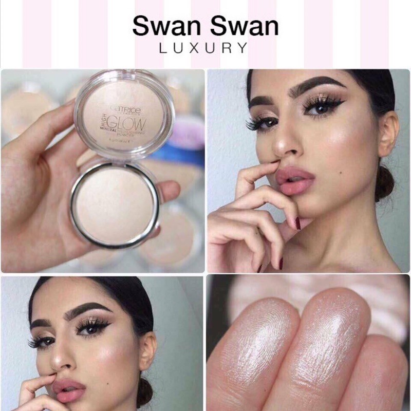 Phấn Highlight Bắt Sáng Mẫu Mới Catrice High Glow 8g