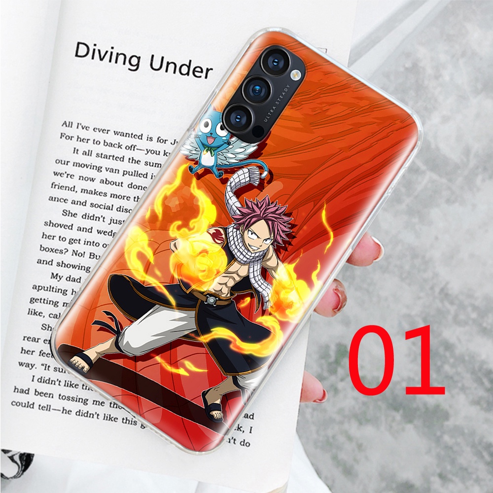 Wi-50 Ốp Điện Thoại Mềm Trong Suốt In Hình fairy tail Cho vivo y22s y16 y01 y02 y02s v25 v25e x80 pro