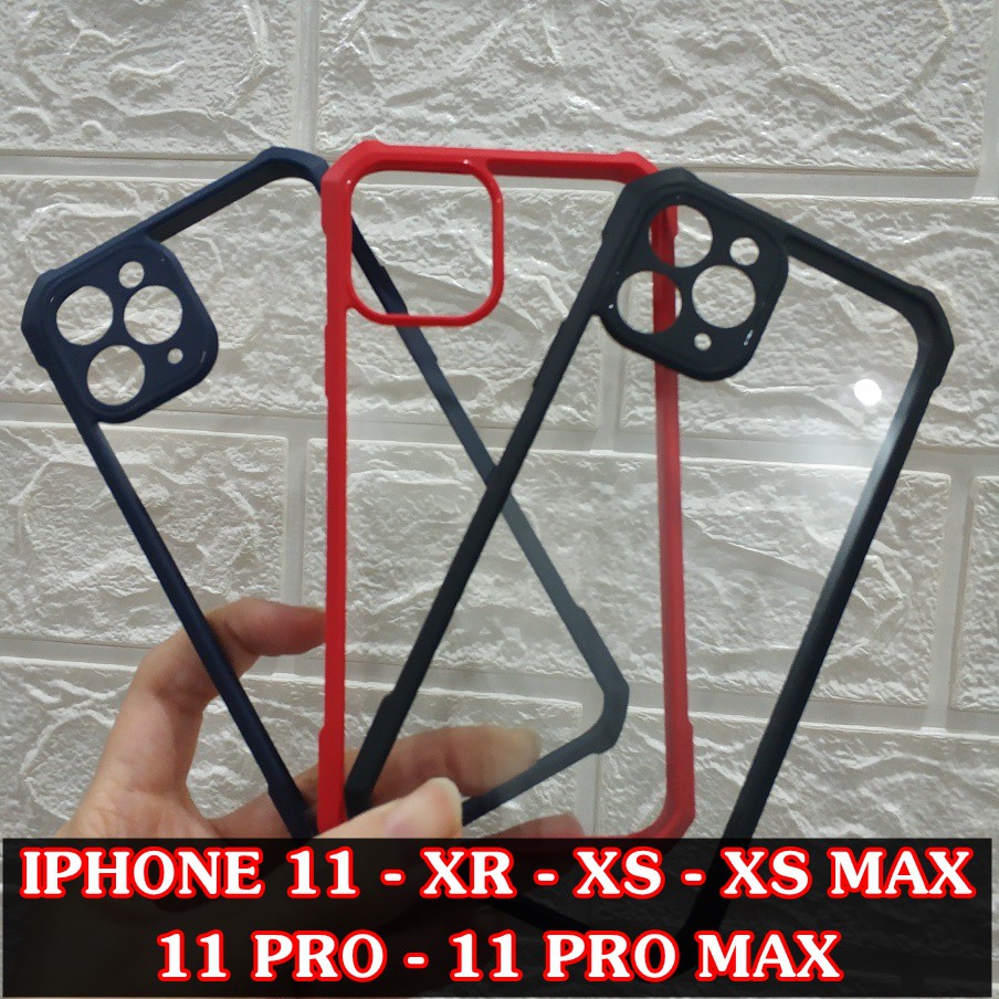 ỐP LƯNG BẢO VỆ CAM IPHONE 11 - 11 PRO - 11 PRO MAX - IPHONE XR - XS/XS MAX CHE CAM - CHỐNG SỐC VIỀN CAO SU