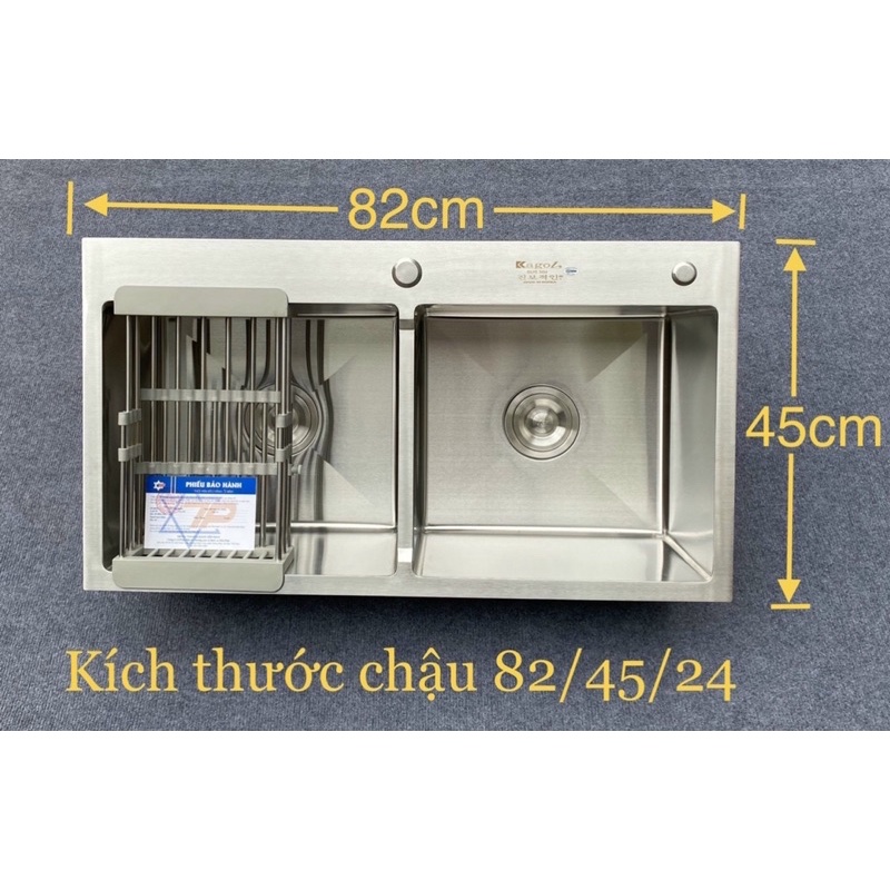 Chậu rửa bát inox 304 Kagol
