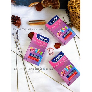 Vitamin D3 Ostelin sơ sinh, 6m ( drop, liquid)