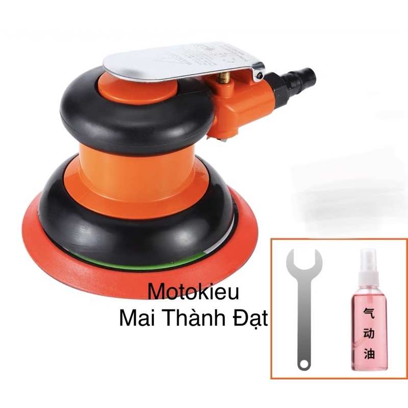 Máy Chà Nhám Trong Có Hút Bụi 5inch , có thể thay đế 6inch ( Sơn oto xe máy ) MotokieuMaiThànhĐạt