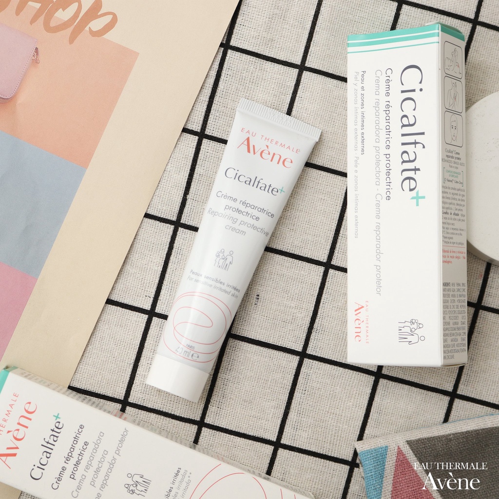 Kem dưỡng Avene Cicalfate Reparing Protective Cream phục hồi da và giảm sẹo thâm 40ml