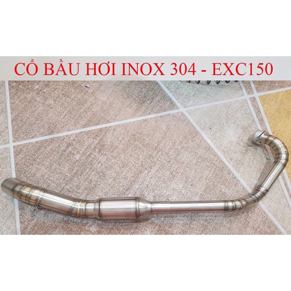 Cổ Pô Bầu Hơi INOX 304 Gắn Các Dòng Xe Máy!