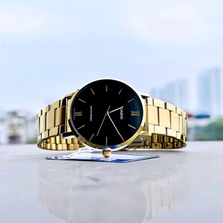 Đồng hồ đôi Casio Nam Nữ Mtp-vt01g-1budf chính hãng ( Fullbox thiếc)