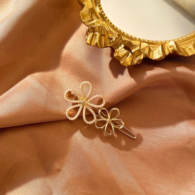 Kẹp Tóc Nhiều Kiểu Đính Ngọc Trai Xinh Xắn Kiểu Hàn Quốc