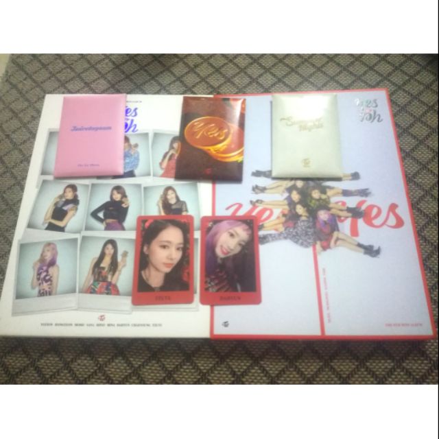 ALBUM RỖNG YES OR YES SET PRE TWICE