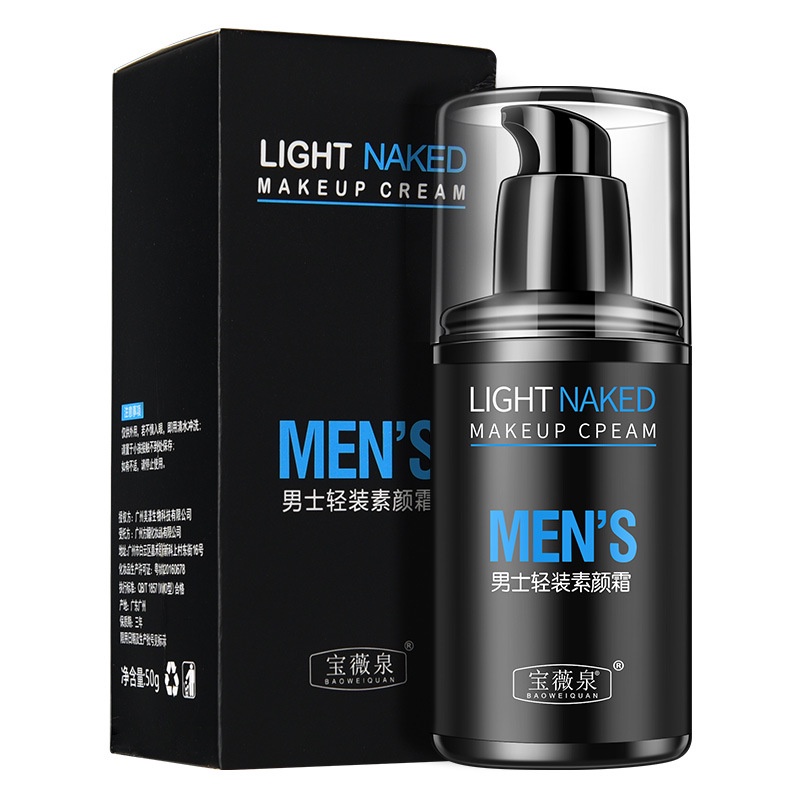 Kem Nền Che Khuyết Điểm Chống Thấm Nước Và Mồ Hôi Kiểm Soát Dầu Cho Nam