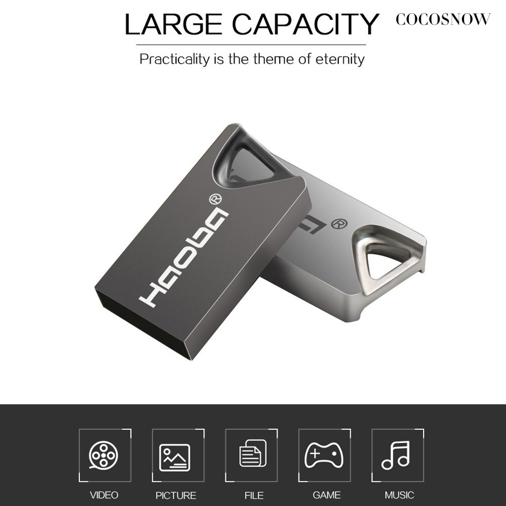 CS 4/8/16/32/64GB Super Mini Metal USB 3.0 Flash Drive Portable PC Laptop U Disk