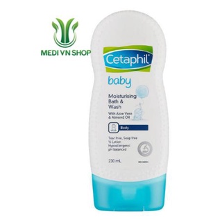 Sữa Tắm Trẻ Em Cetaphil Baby - Dưỡng Ẩm 230ml
