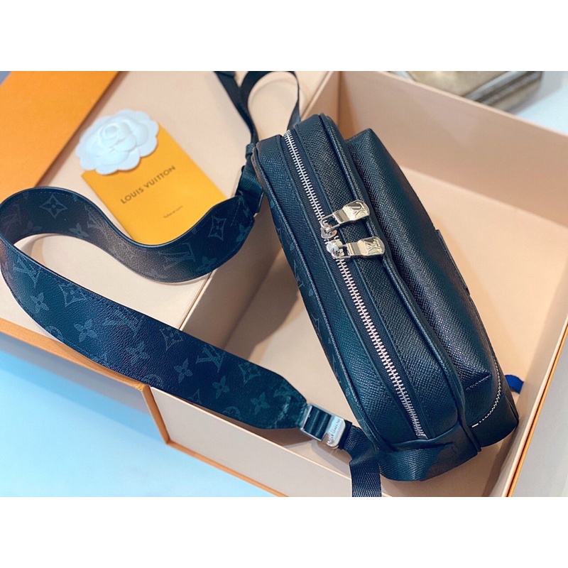 TÚI ĐEO CHÉO NAM DA THẬT LV2021 GALAXY FULLBOX
