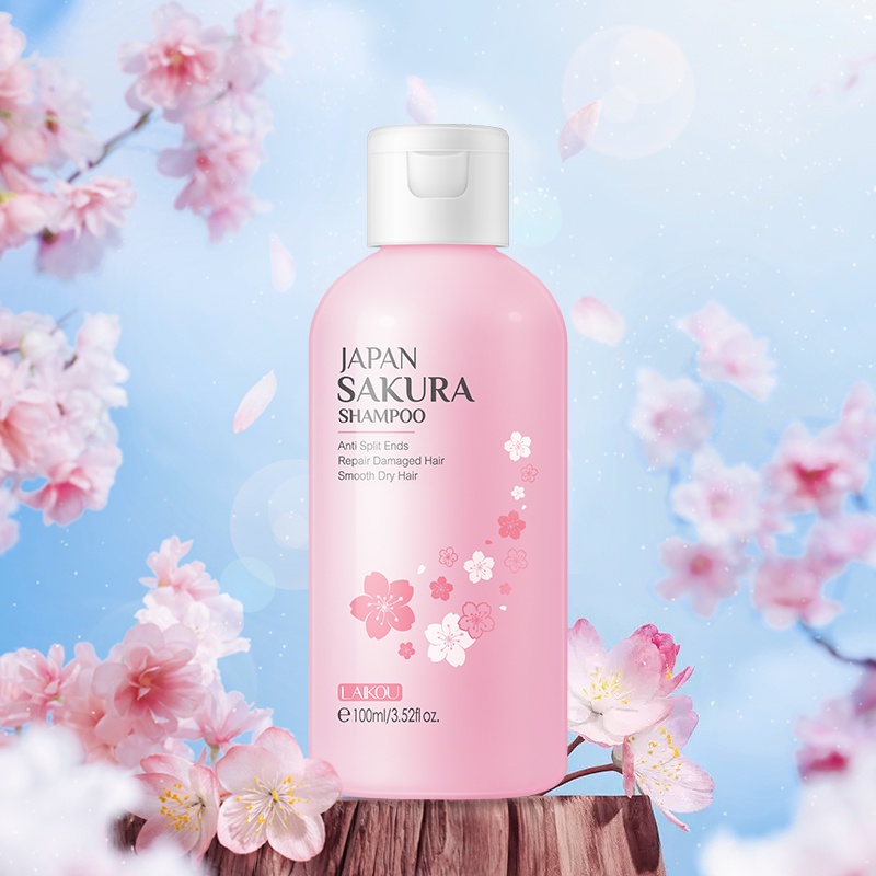 Dầu Gội Dưỡng Tóc LAIKAOU Sakura 100ml