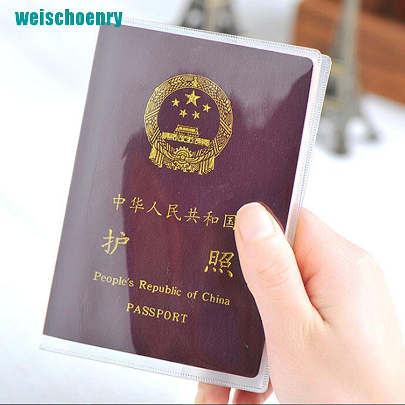 ✲Bao Hộ Chiếu Trong Suốt Đựng Thẻ ID