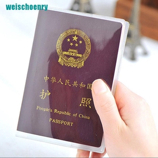 ✲Bao Hộ Chiếu Trong Suốt Đựng Thẻ ID