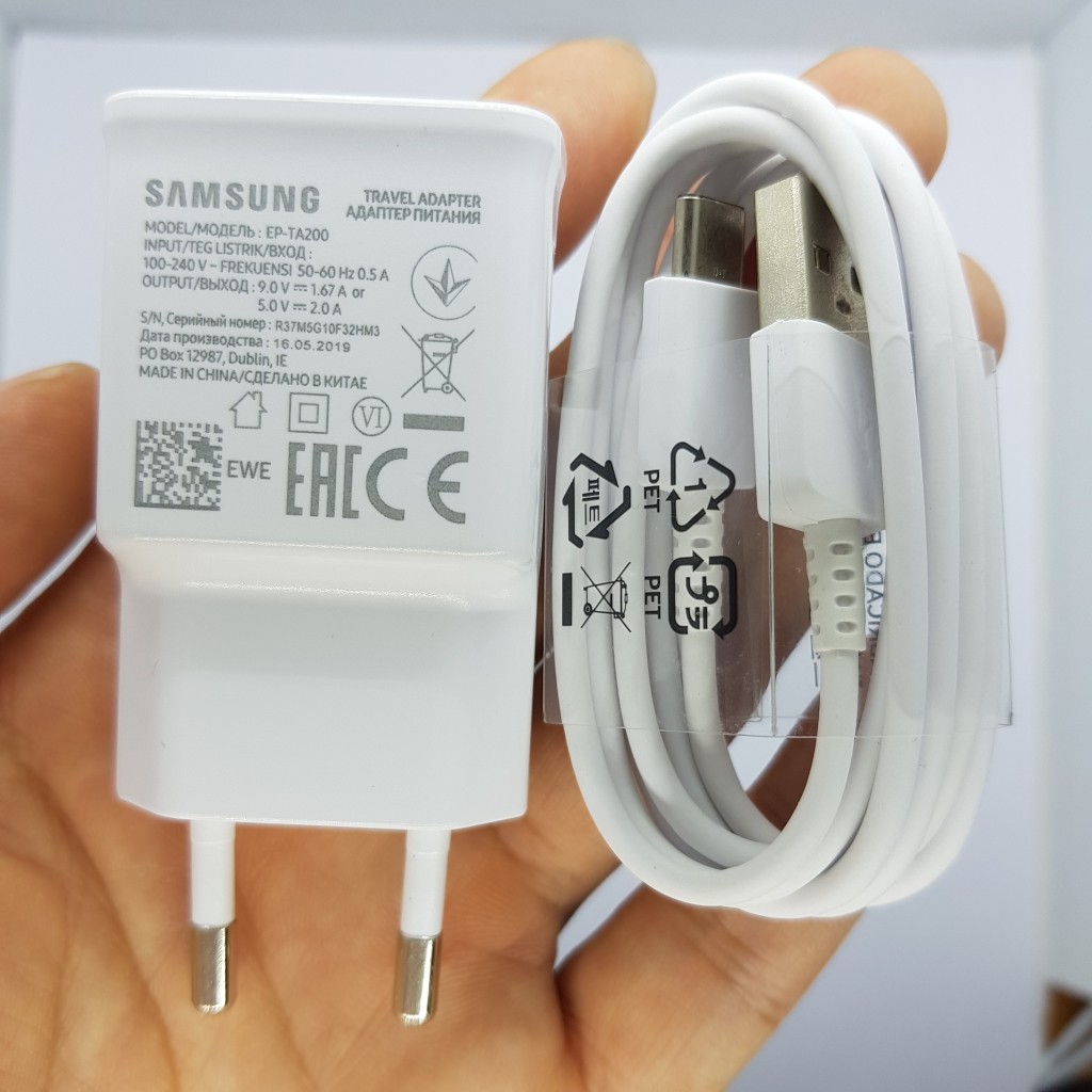 [Mã ELORDER5 giảm 10k đơn 20k] [FREESHIP] Bộ Sạc Samsung Galaxy A50S ✅Sạc Nhanh ✅Type C Chính Hãng