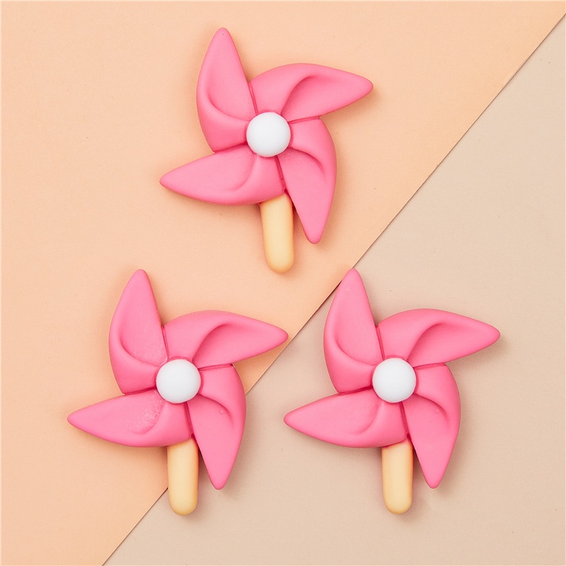 cối xay gió nhỏ Resin phụ kiện dép Crocs charm DIY khóa giày crocs jibbitz Nhựa trang sức Phụ kiện trang trí giày crocs nút trang trí điện thoại di động Nắp đậy / Khung ảnh / Cốc nước / Túi Nguyên liệu làm phụ kiện handmade sáng tạo