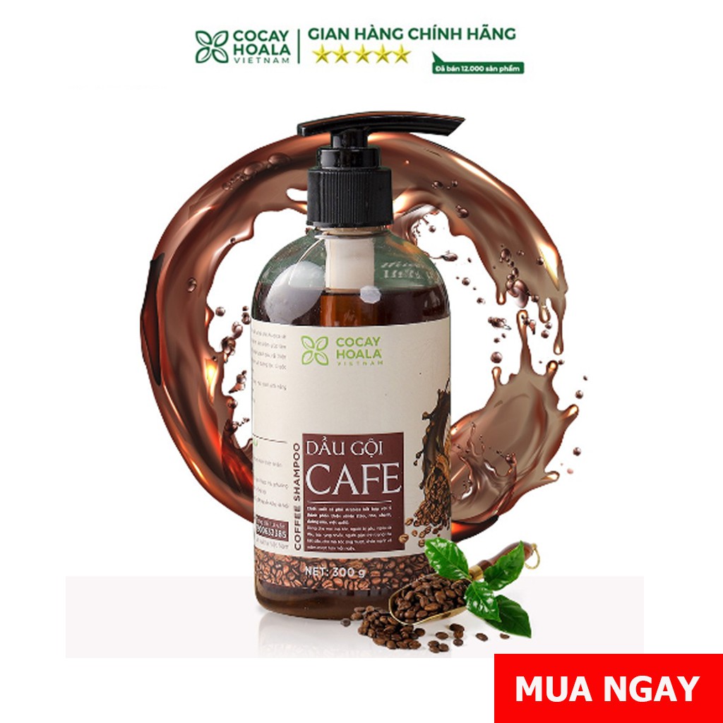 Dầu Gội Cà Phê - Dầu Gội Thảo Dược Cà Phê Trị Liệu Tóc Cocayhoala Chiết Xuất Hạt Cà Phê Arabica 300g | BigBuy360 - bigbuy360.vn