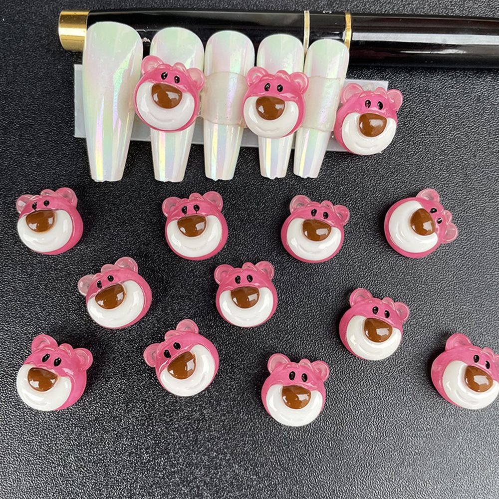 [Hàng mới về] Phụ kiện trang trí móng tay bằng nhựa resin họa tiết hoạt hình Nhật Bản tùy chọn đáng yêu DIY