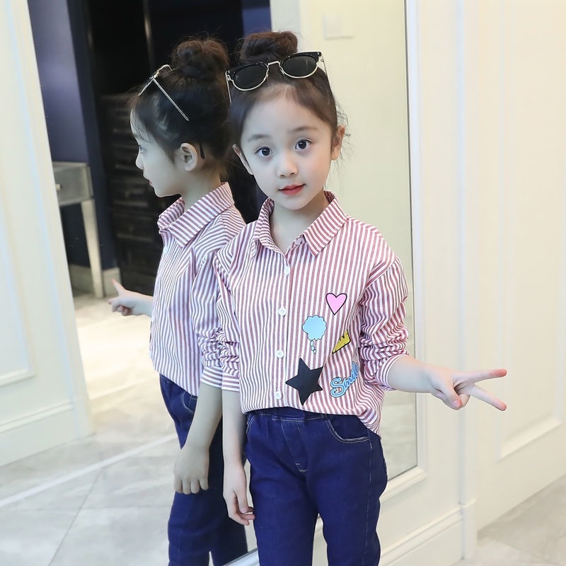 Áo Sơ Mi Cotton Mỏng Tay Dài Phong Cách Hàn Quốc Dành Cho Nữ Trung Niên