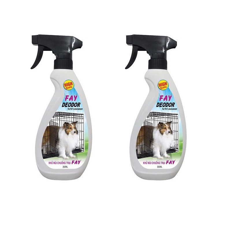 Xịt khử mùi chuồng - lồng chó mèo Fay Indoor