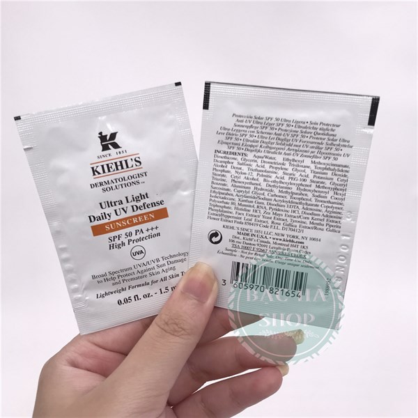 Kiehl's / Kiehls Combo Kem Chống Nắng Ultra Light Daily UV Déne 30ml (1.5ml x 20 gói)