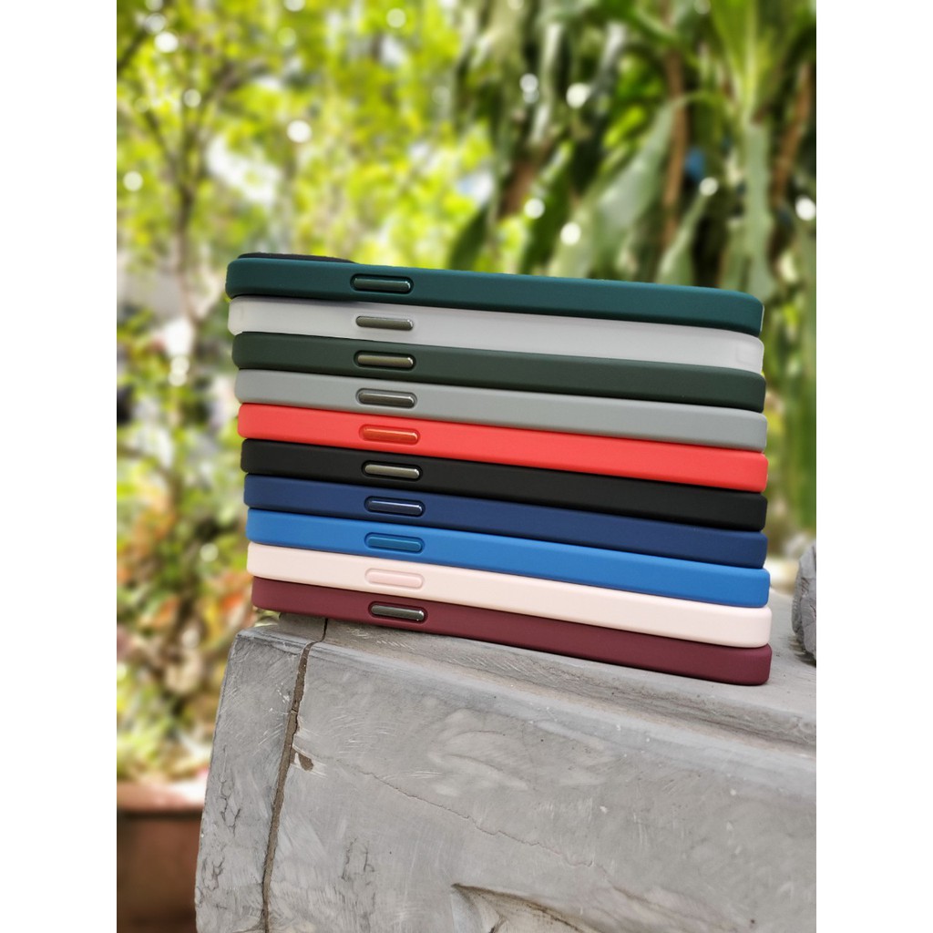 Ốp Likgus nhám viền màu dẻo iPhone 13, 13 Pro, 13Pro max lưng nhám chống Vân tay, chống sốc siêu bền đẹp