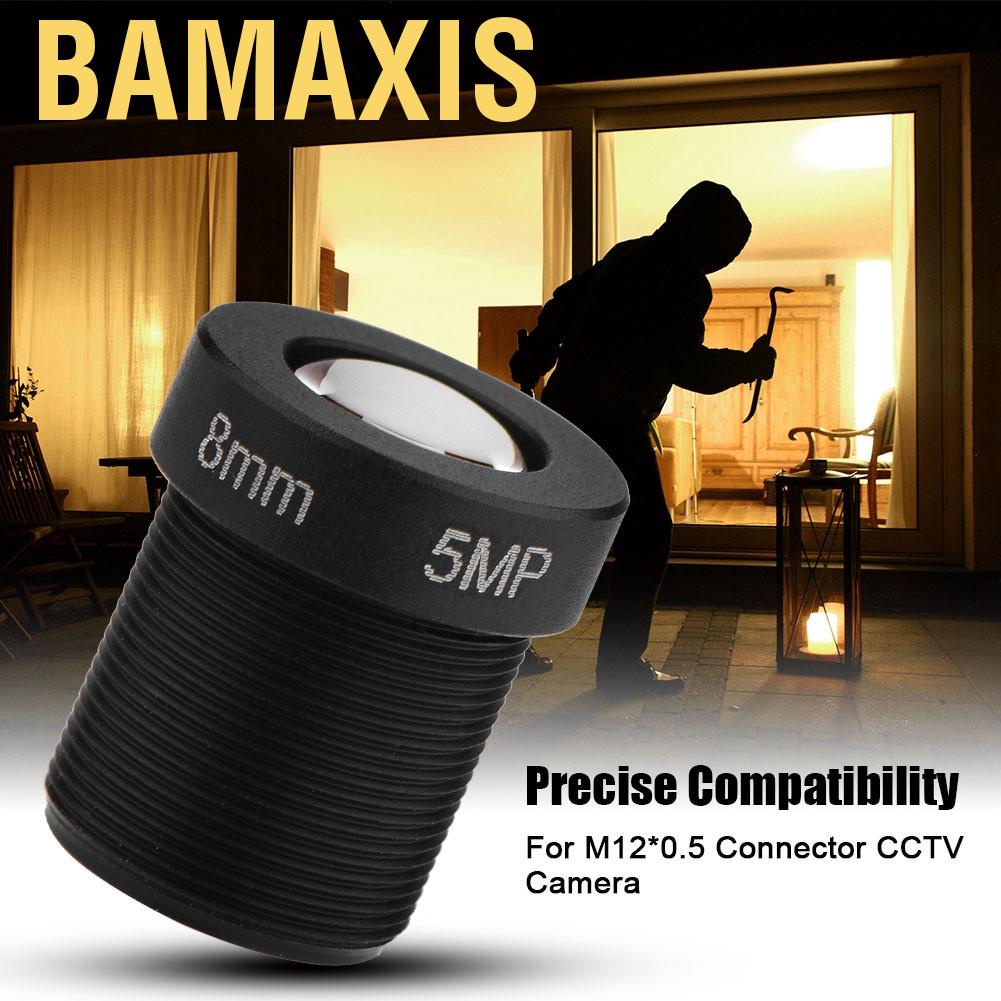 Ống kính camera an ninh CCTV 8mm 5MP 1/2.5'' | BigBuy360 - bigbuy360.vn