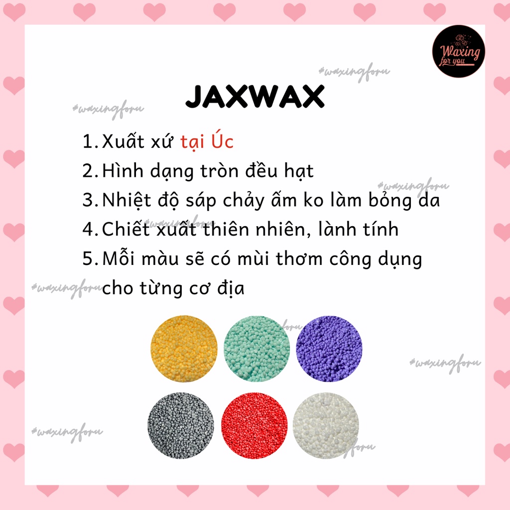 Combo waxing không kèm nồi (Hạt sáp/Oil/Lotion) ❤Freeship❤ không kèm nồi đun sáp (WAXINGFORU)