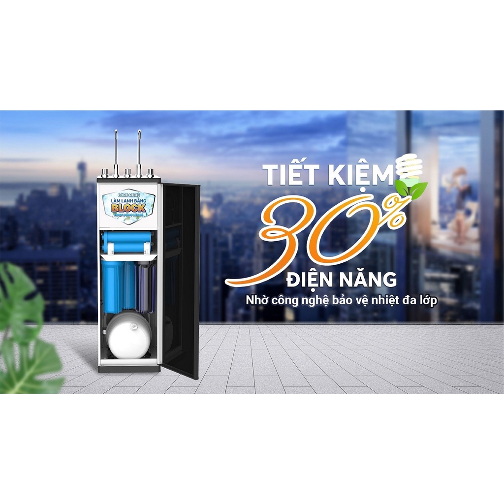 Máy lọc nước nóng lạnh nguội Karofi 11 lõi KAD D66