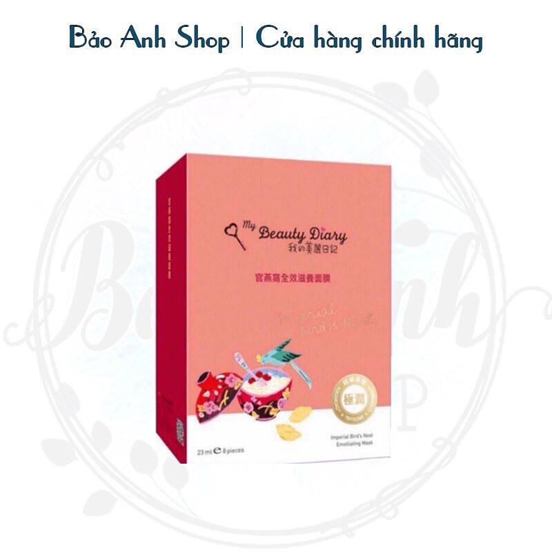 Hộp 8m mặt nạ My beauty diary tổ yến đó