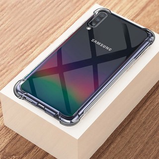 Ốp lưng Samsung Galaxy A70 dẻo trong suốt chống sốc