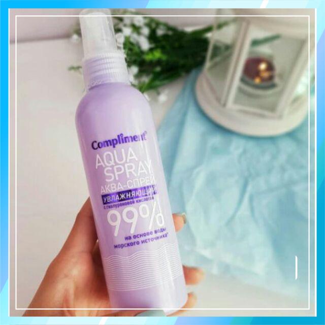 Xịt khoáng Aqua phục hồi 99% Compliment 200ml hàng nội địa Nga | BigBuy360 - bigbuy360.vn