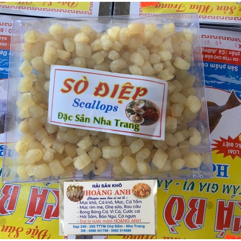 500g cồi sò điệp loại 1