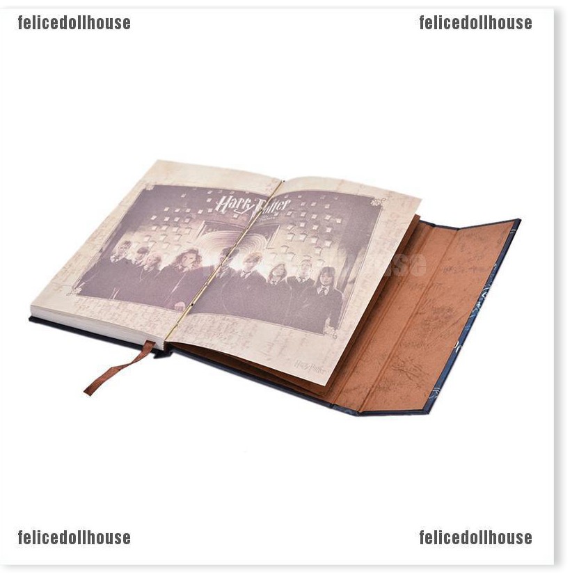 Sổ tay ghi chép kế hoạch / lịch trình / nhật ký in hình bìa chủ đề Harry Potter