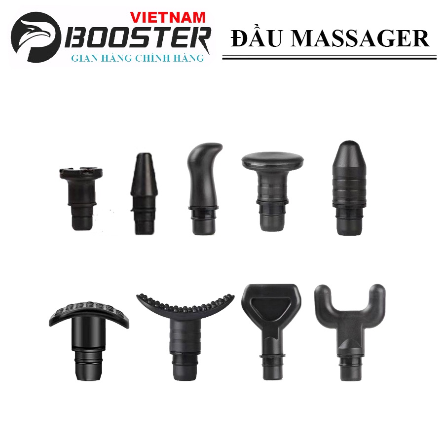 Combo 9 Đầu Massage BOOSTER dành cho các dòng máy T/E/M2/Lightsaber - CHÍNH HÃNG