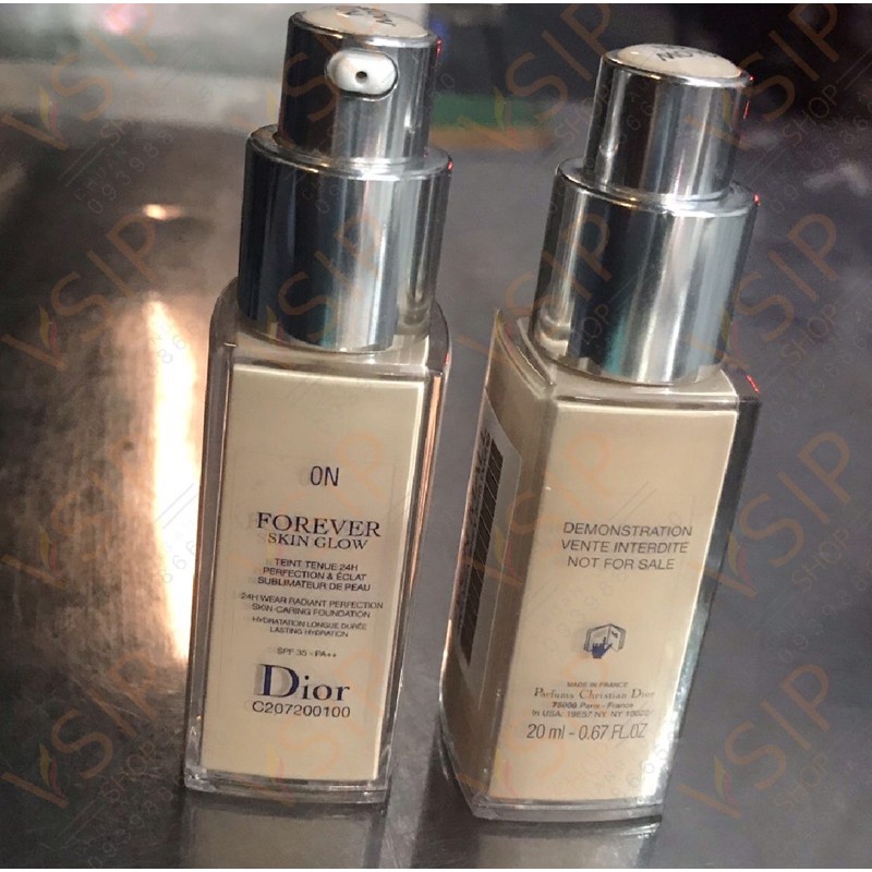 Màu sáng  Kem nền Dior Forever Skin Glow SPF 35 PA++ 20ml