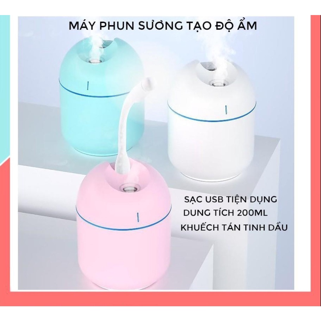 Máy Xông Tinh Dầu Mini Cho Phòng Ngủ Và Trên Xe Hơi Máy Khuếch Tán Tinh Dầu Phun Sương Tỏa Hương Đuổi Muỗi & Côn Trùng