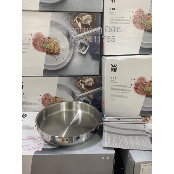Chảo WMF Frying Pan MINI 18CM - nhỏ xinh - cao thành - dùng chiên xào rán vô cùng TIỆN LỢI- AN TOÀN cho sức khoẻ -BỀN BỈ