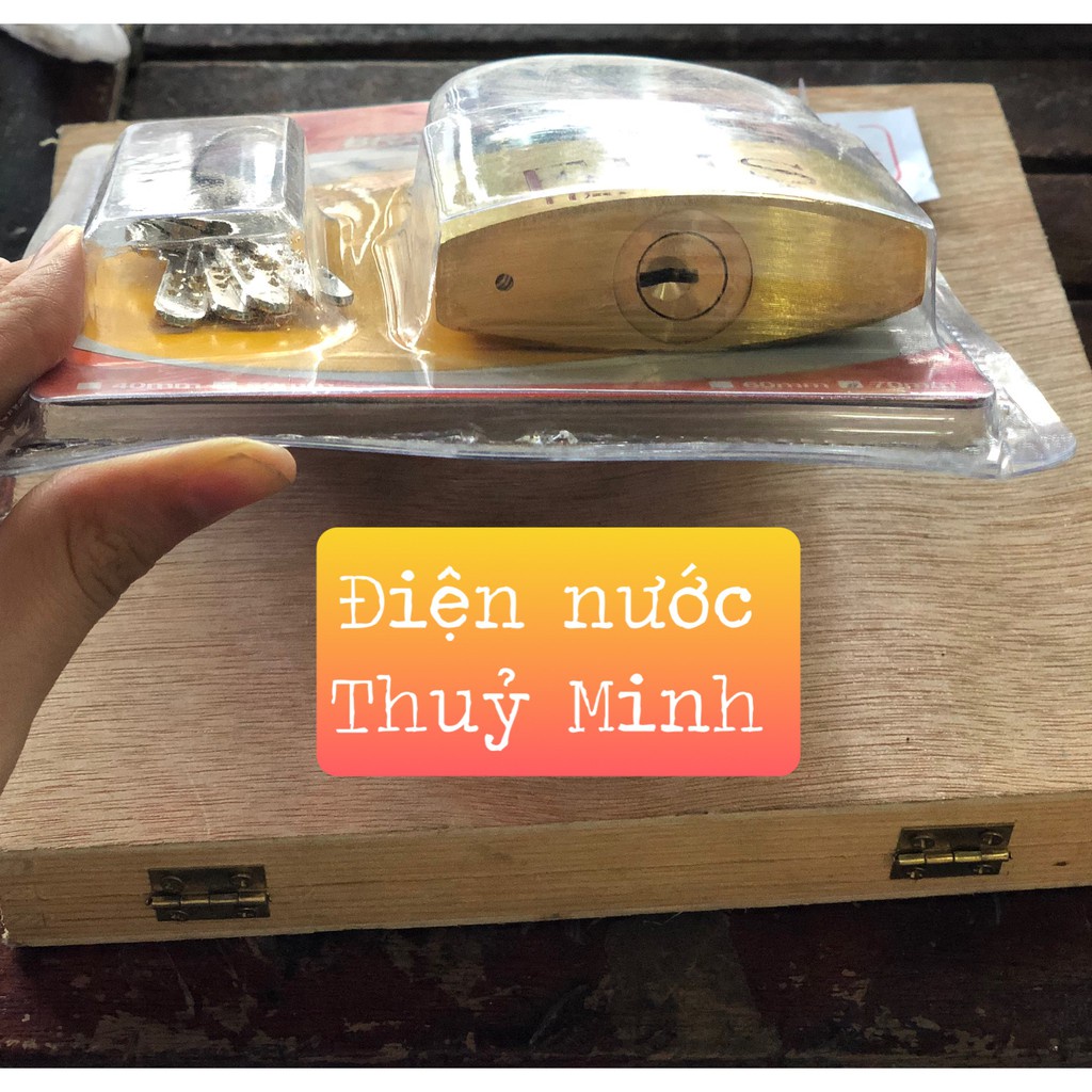 Ổ khoá đồng ELIS hàng Ý size 70mm