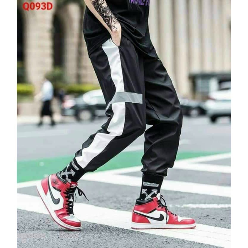 [Freeship] Quần dù phát sáng unisex thời trang năng động trẻ trung TP210