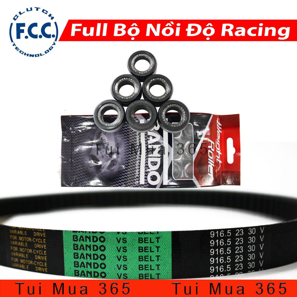 Full Bộ Nồi Độ FCC Racing Honda Vario, AirBlade 125, Click, Sh Mode, Lead 125, PCX, SHVN