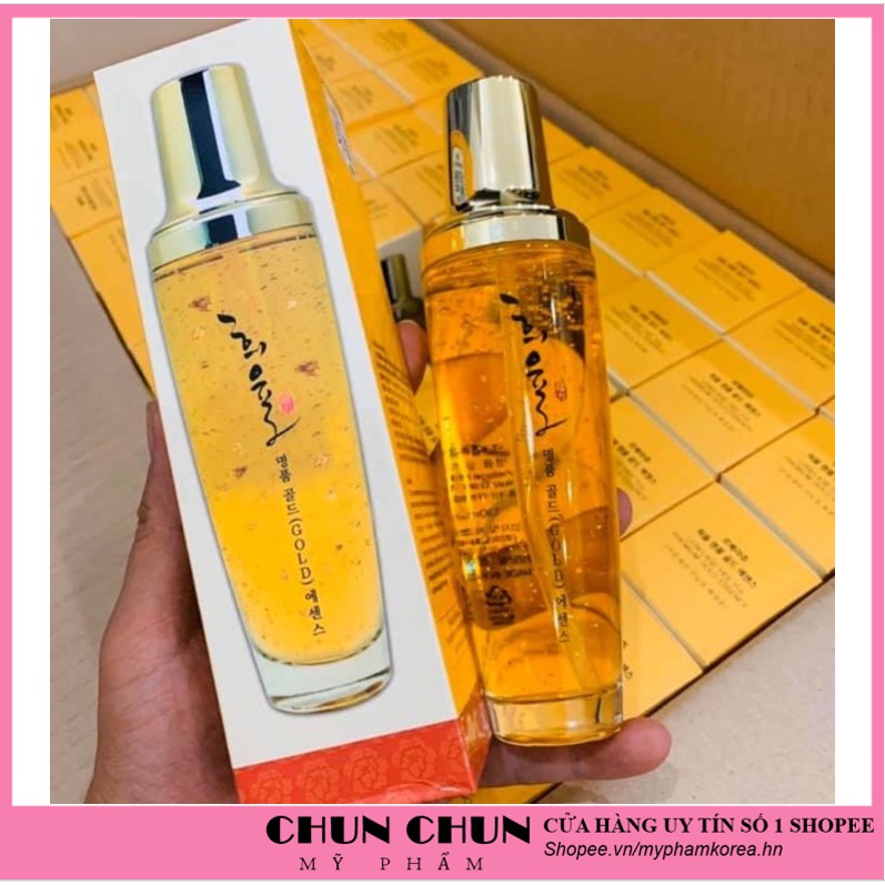 Serum vàng 24k dưỡng trắng da dưỡng ẩm chống lão hóa tinh chất vàng 24k cao cấp Labelage Hàn Quốc 130ml