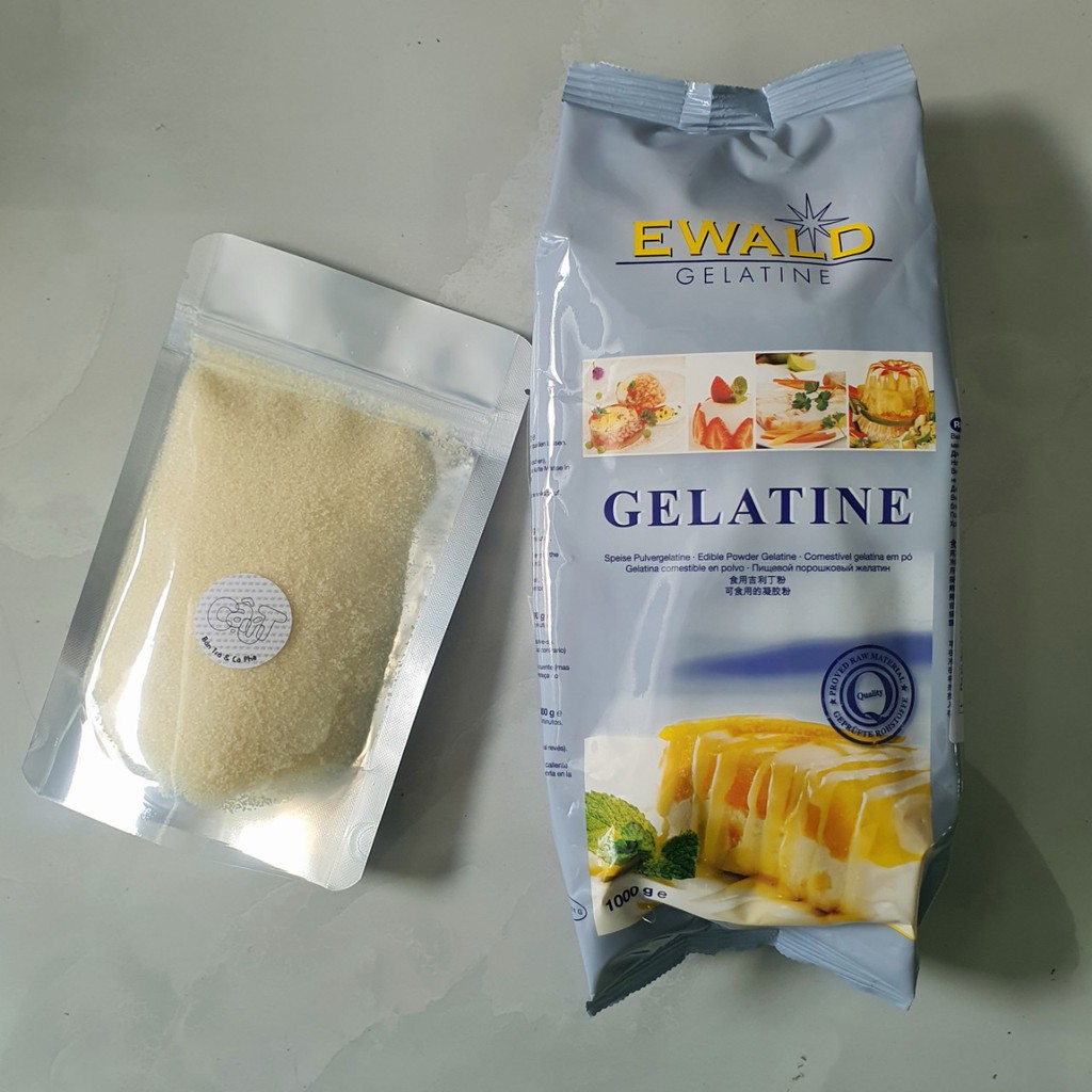 Bột Gelatin Ewald Đức (100gr)