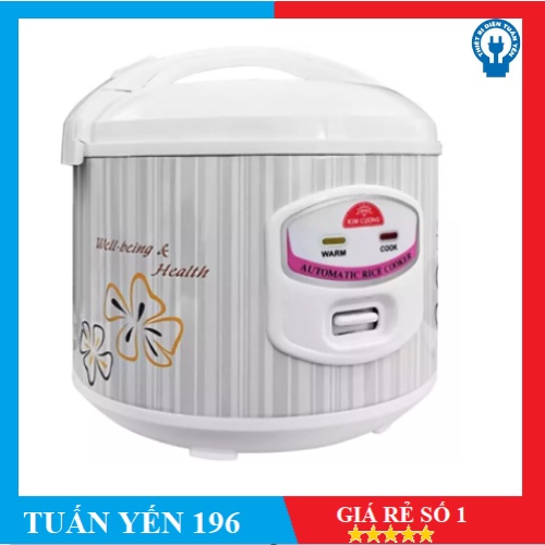 [Mã ELHADEV giảm 4% đơn 300K] ⚡️ Nồi cơm điện nắp gài Kim Cương 1.8 lít KC1.8LG - Tuấn Yến Giao hàng toàn quốc⚡️